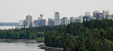 Vancouver Vista dal Lions Bridge